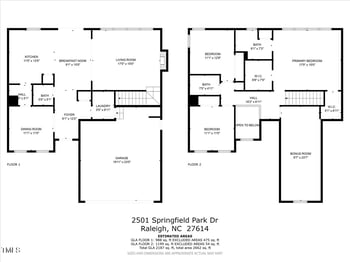 2501 Springfield Park Dr, Raleigh, NC 27614