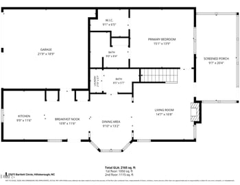 2505 Bartlett Cir, Hillsborough, NC 27278