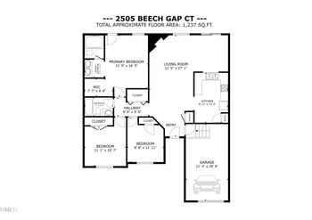2505 Beech Gap Ct, Raleigh, NC 27603