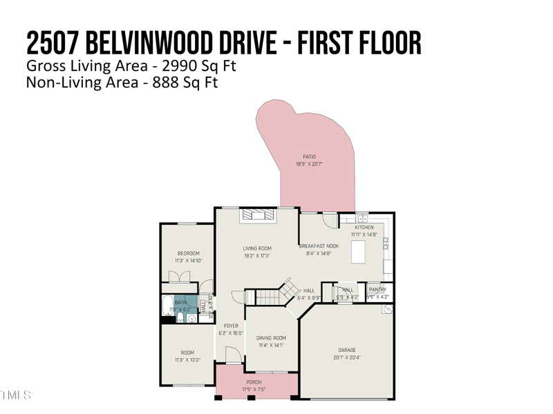 2507 Belvinwood Dr, Fuquay Varina, NC 27526