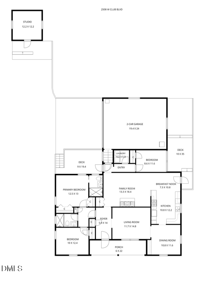 2508 Club Blvd, Durham, NC 27705