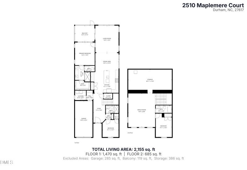 2510 Maplemere Ct, Durham, NC 27703
