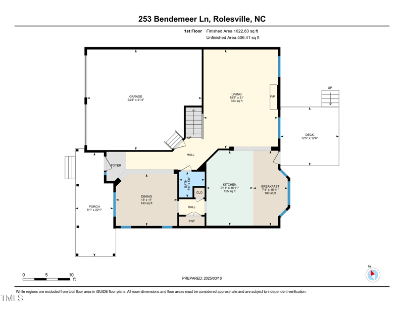 253 Bendemeer Ln, Rolesville, NC 27571