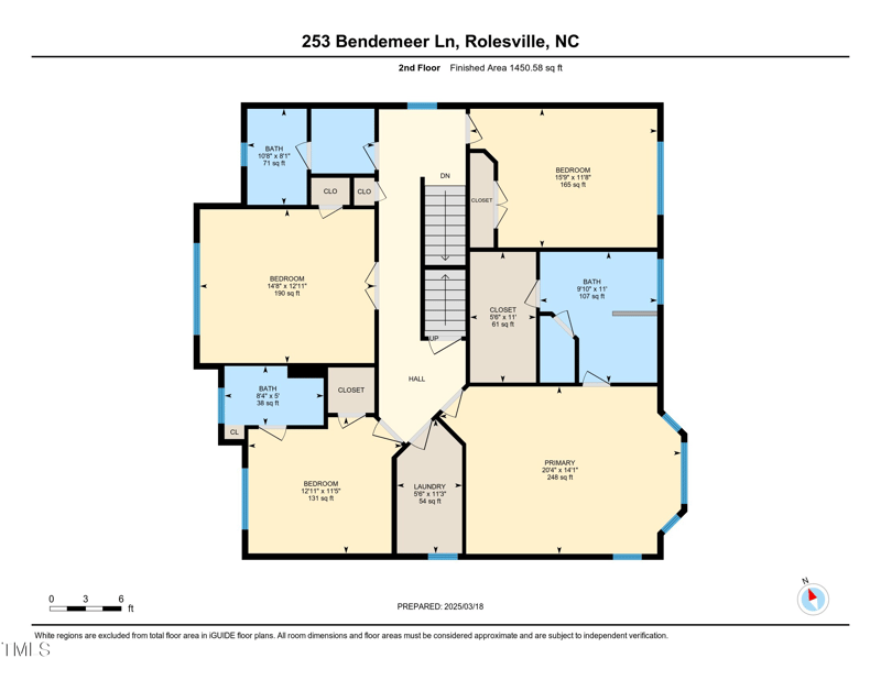 253 Bendemeer Ln, Rolesville, NC 27571