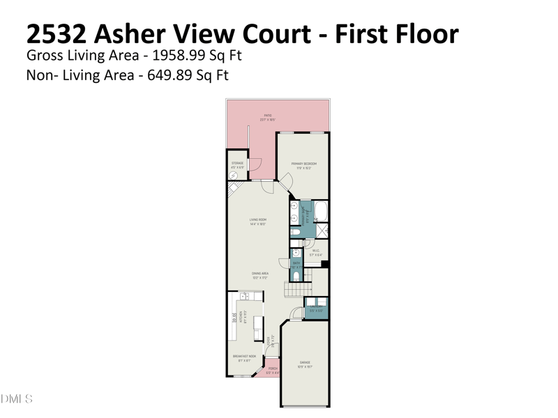 2532 Asher View Ct, Raleigh, NC 27606