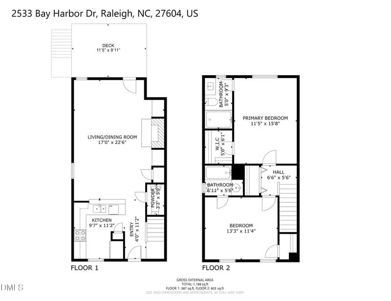 2533 Bay Harbor Dr, Raleigh, NC 27604