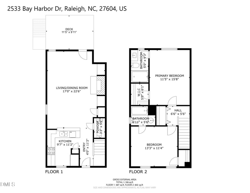 2533 Bay Harbor Dr, Raleigh, NC 27604