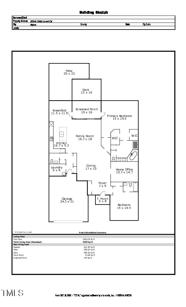 2554 Club Level Dr, Apex, NC 27523