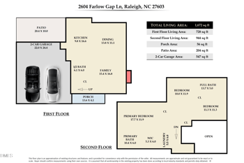2604 Farlow Gap Ln, Raleigh, NC 27603