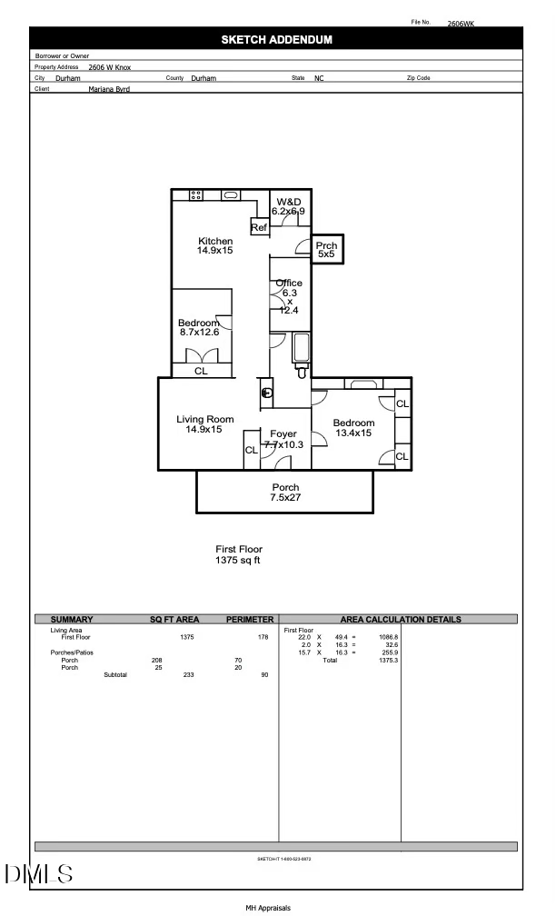 2606 Knox St, Durham, NC 27705