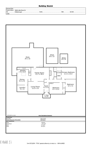 2608 Little River Dr, Hillsborough, NC 27278