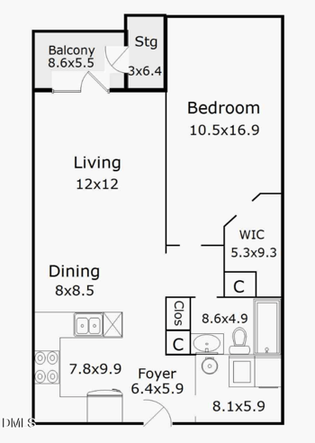 2610 Oldgate Dr #304, Raleigh, NC 27604