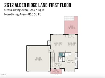 2612 Alder Ridge Ln, Raleigh, NC 27603