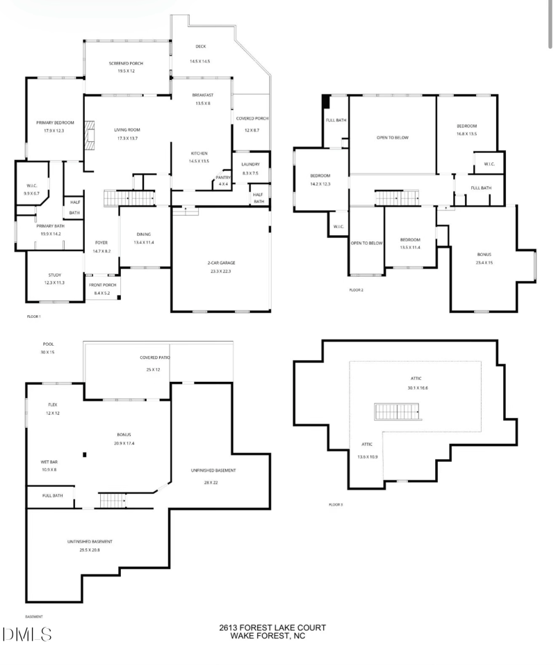 2613 Forest Lake Ct, Wake Forest, NC 27587