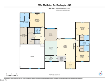 2614 Mableton Dr, Burlington, NC 27217