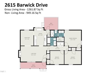2615 Barwick Dr, Durham, NC 27704