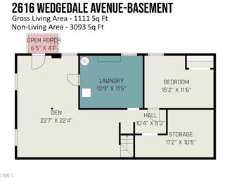 2616 Wedgedale Ave, Durham, NC 27703