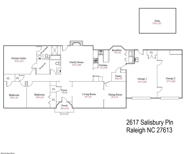 2617 Salisbury Plain, Raleigh, NC 27613