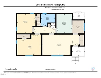 2618 Bedford Ave + 711 1/2 Latta St, Raleigh, NC 27607