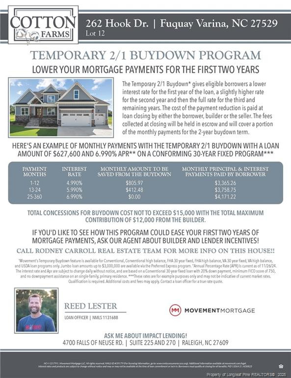 262 Hook Dr, Fuquay Varina, NC 27526