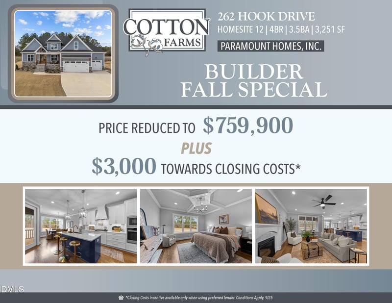 262 Hook Dr Lot 12, Fuquay Varina, NC 27526