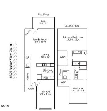 2625 Asher View Ct, Raleigh, NC 27606