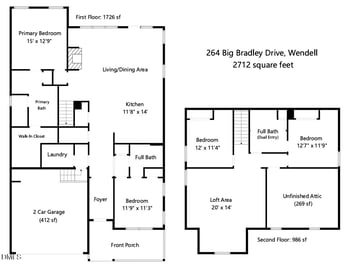 264 Big Bradley Dr, Wendell, NC 27591