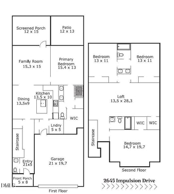 2645 Impulsion Dr, New Hill, NC 27562