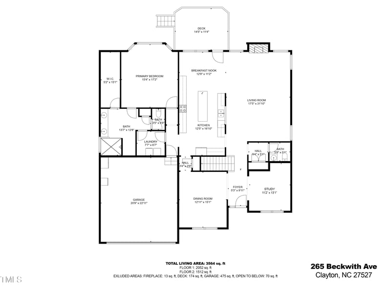 265 Beckwith Ave, Clayton, NC 27527