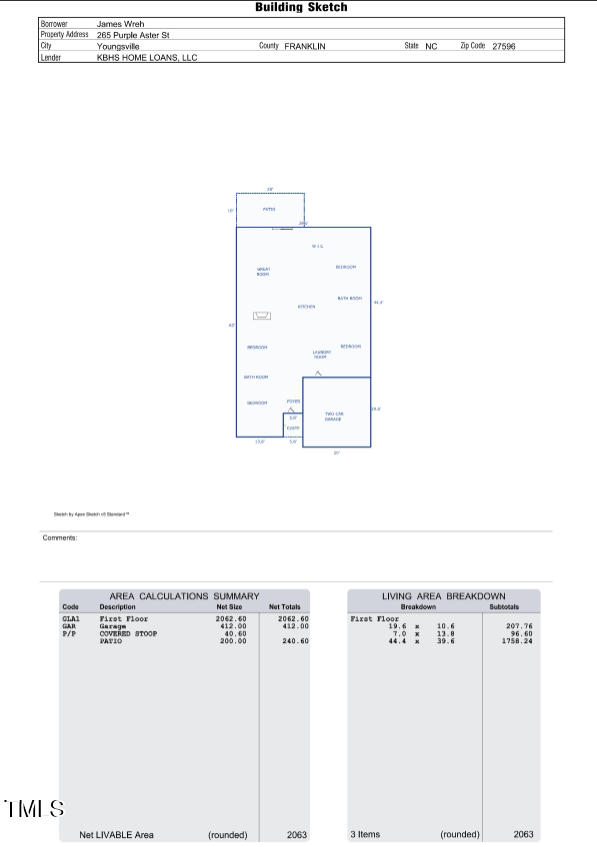 265 Purple Aster St, Youngsville, NC 27596