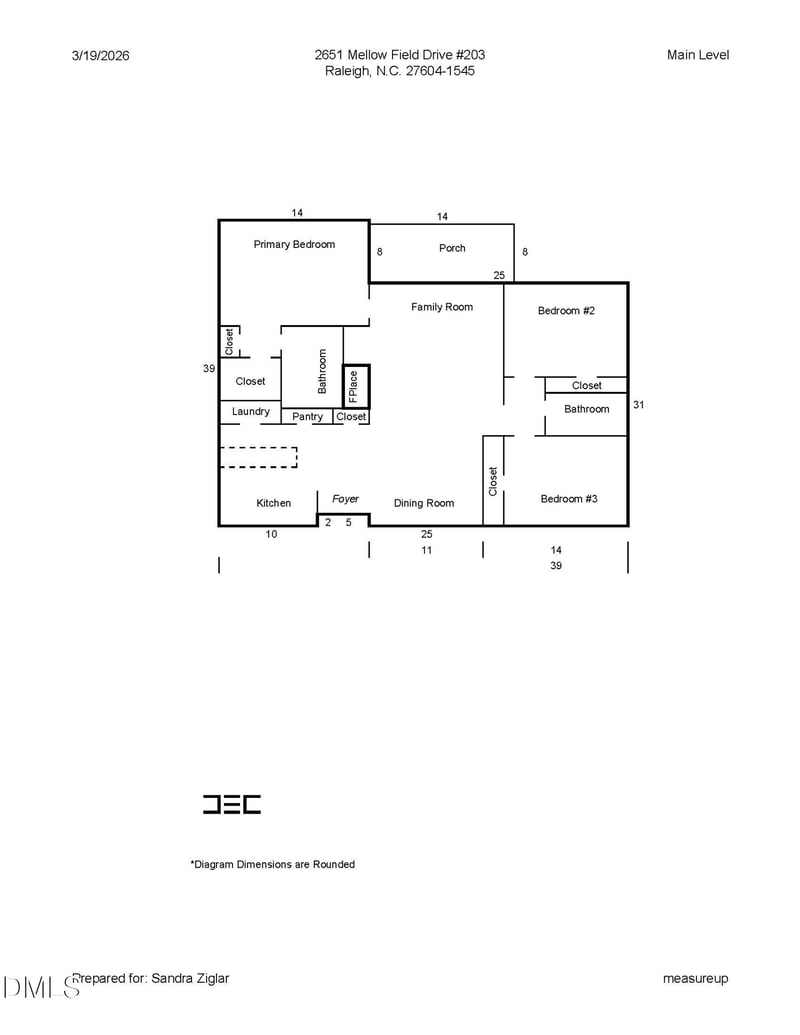 2651 Mellow Field Dr #203, Raleigh, NC 27604