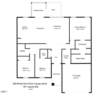266 Windy Farm Dr, Fuquay Varina, NC 27526