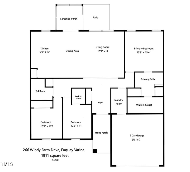 266 Windy Farm Dr, Fuquay Varina, NC 27526