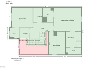 2683 Impulsion Dr, New Hill, NC 27562
