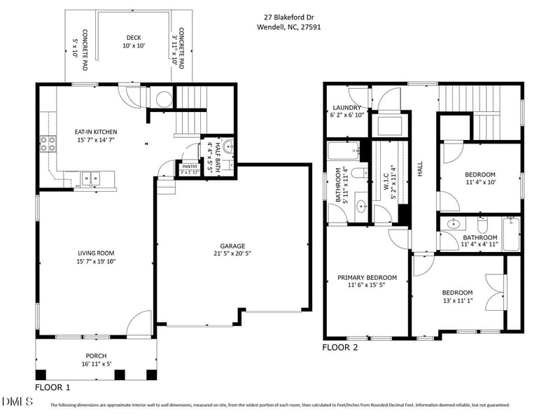 27 Blakeford Dr, Wendell, NC 27591