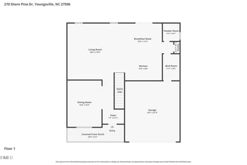 270 Shore Pine Dr, Youngsville, NC 27596