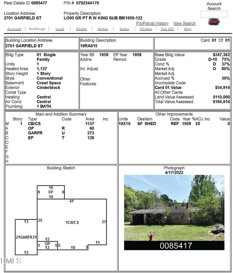 2701 Garfield St, Raleigh, NC 27603