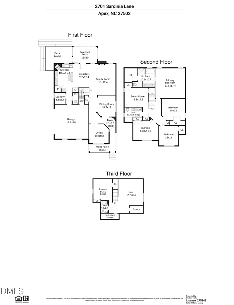 2701 Sardinia Ln, Apex, NC 27502