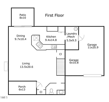 2702 Ramblegate Ln, Durham, NC 27705