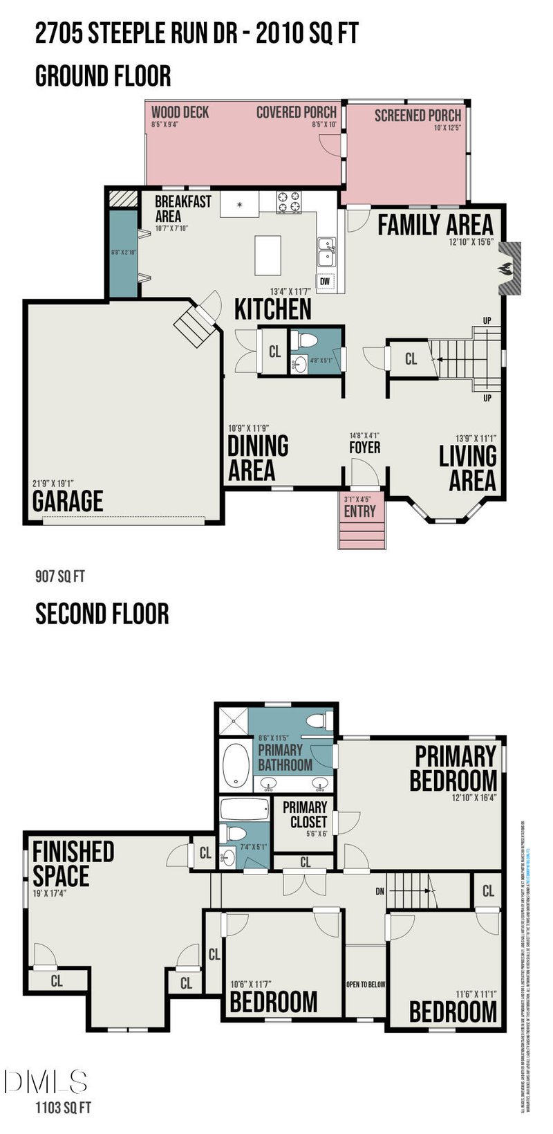 2705 Steeple Run Dr, Wake Forest, NC 27587