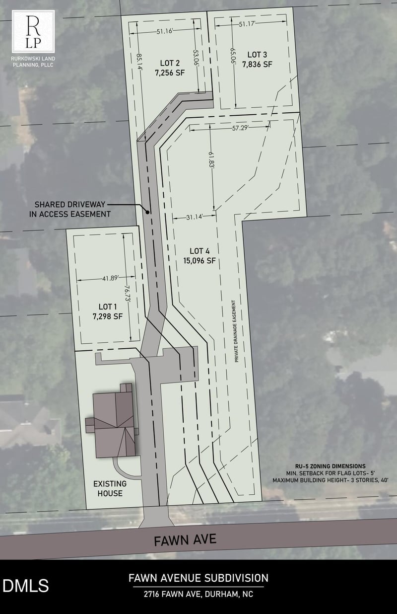 2714 Fawn Ave Lot B,C,D,E, Durham, NC 27705