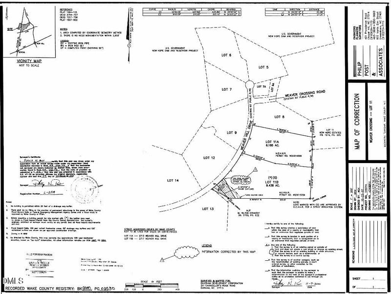 2717 Weaver Hill Dr Lot 11B, Apex, NC 27502