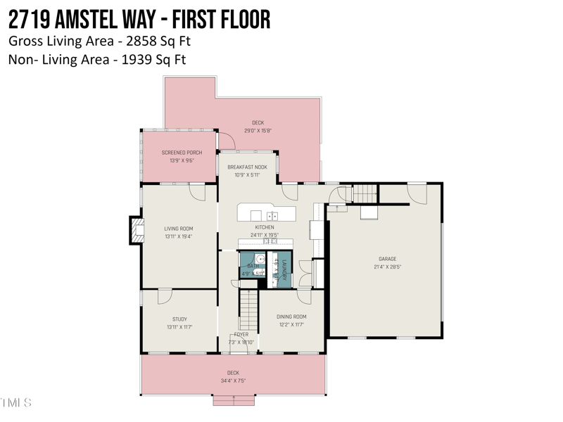 2719 Amstel Way, Raleigh, NC 27613