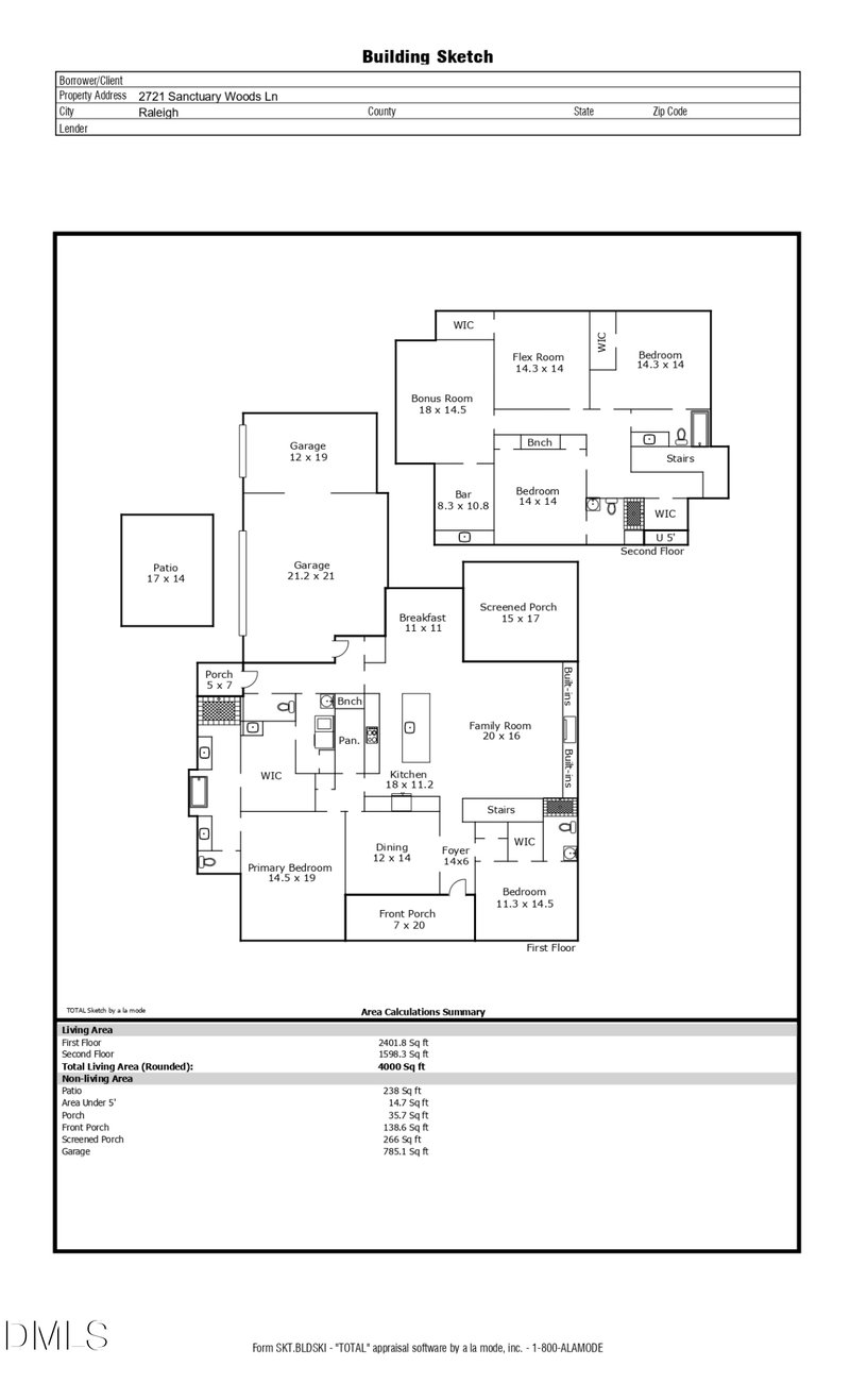 2721 Sanctuary Woods Ln, Raleigh, NC 27606