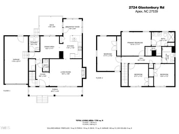 2724 Glastonbury Rd, Apex, NC 27539