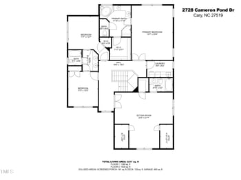 2728 Cameron Pond Dr, Cary, NC 27519