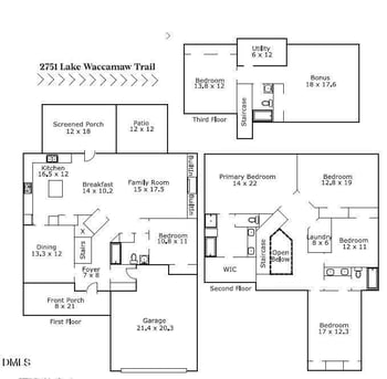 2751 Lake Waccamaw Trl, Apex, NC 27502