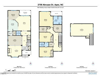 2758 Abruzzo Dr, Apex, NC 27502