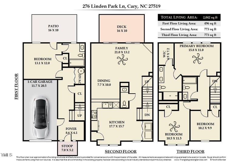 276 Linden Park Ln, Cary, NC 27519