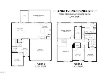 2783 Turner Pines Dr, New Hill, NC 27562